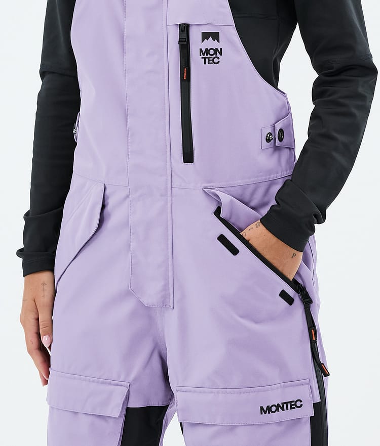 Montec Fawk W Snowboard Pants Women Faded Violet/Black/Burgundy, Image 5 of 7
