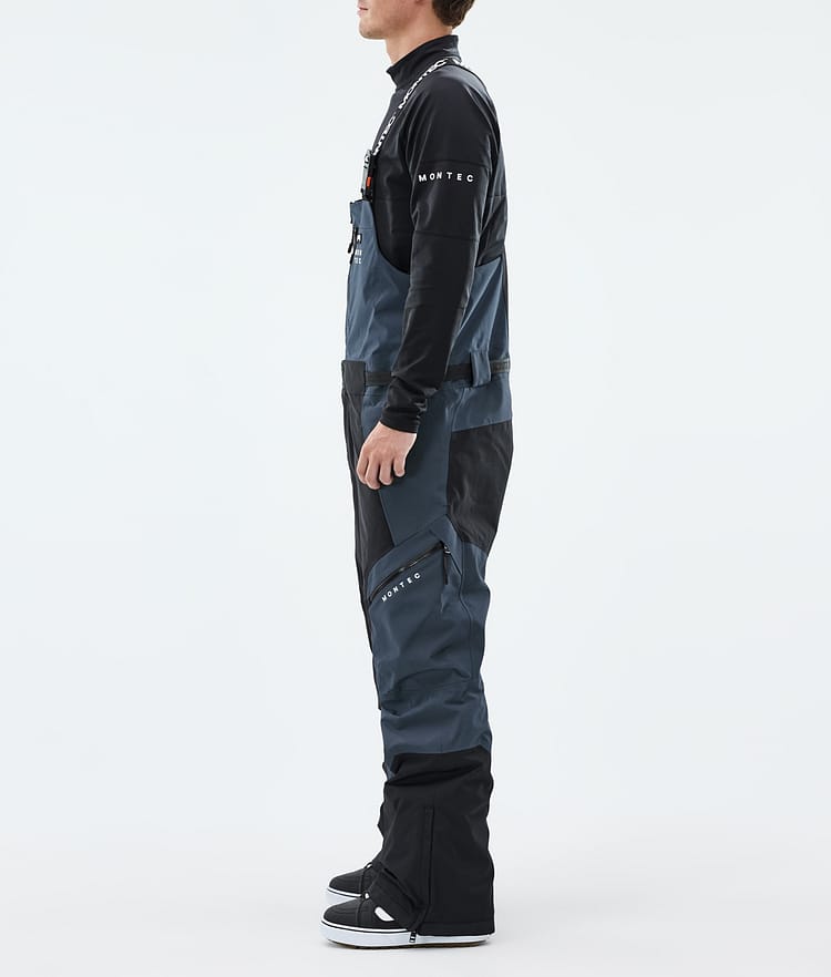 Montec Dozer Snowboard Pants Men Metal Blue/Black, Image 2 of 6