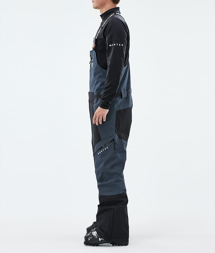 Montec Dozer Pantalon de Ski Homme Metal Blue/Black, Image 2 sur 6