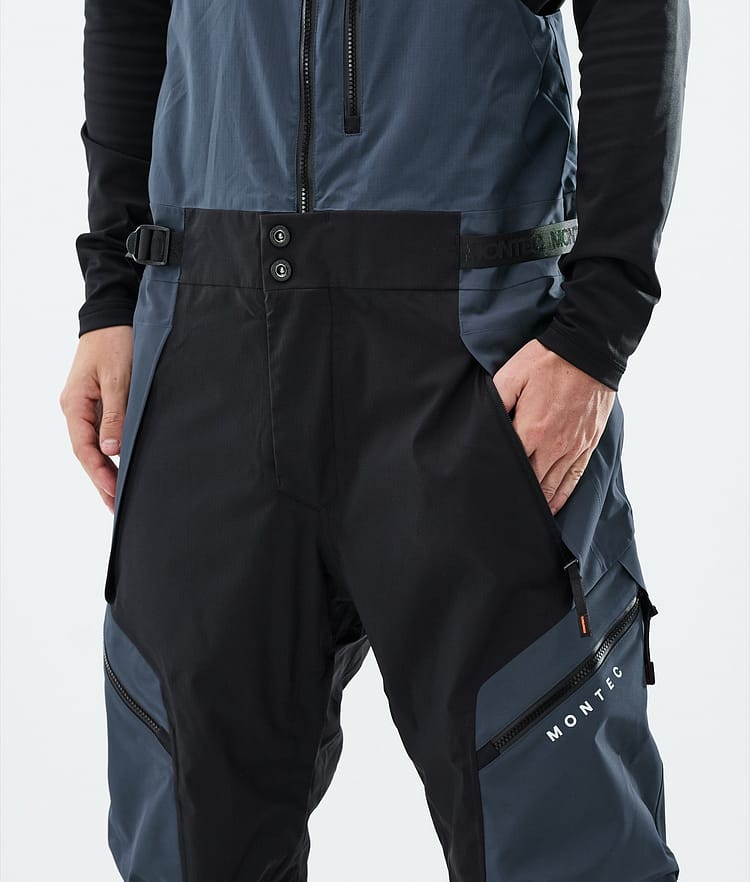 Montec Dozer Pantalon de Ski Homme Metal Blue/Black, Image 4 sur 6