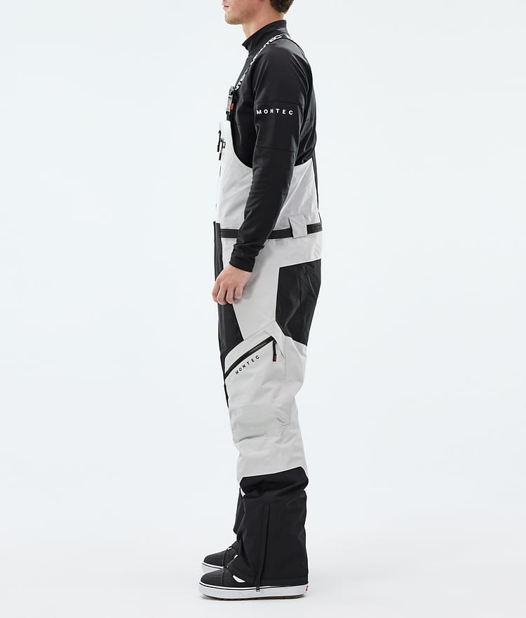 Montec Dozer Snowboardhose Herren Light Grey/Black, Image 2 of 6