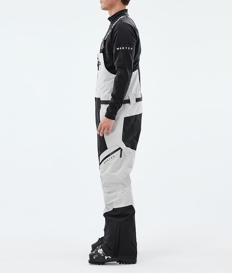 Montec Dozer Pantaloni Sci Uomo Light Grey/Black, Image 2 of 6