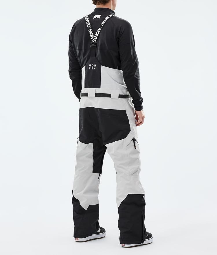 Montec Dozer Snowboardhose Herren Light Grey/Black, Image 3 of 6