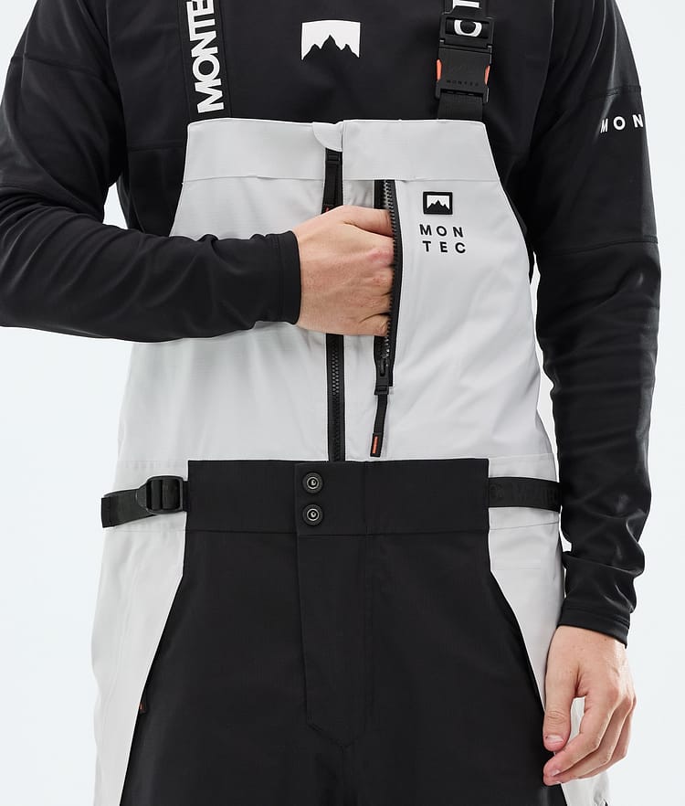 Montec Dozer Snowboardhose Herren Light Grey/Black, Image 5 of 6