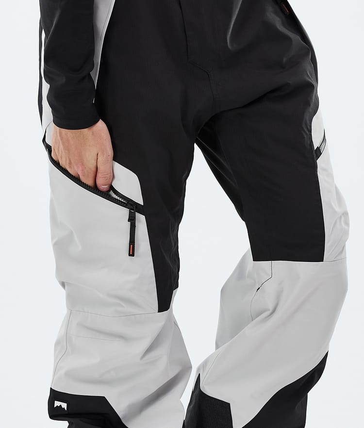 Montec Dozer Pantaloni Sci Uomo Light Grey/Black, Image 6 of 6