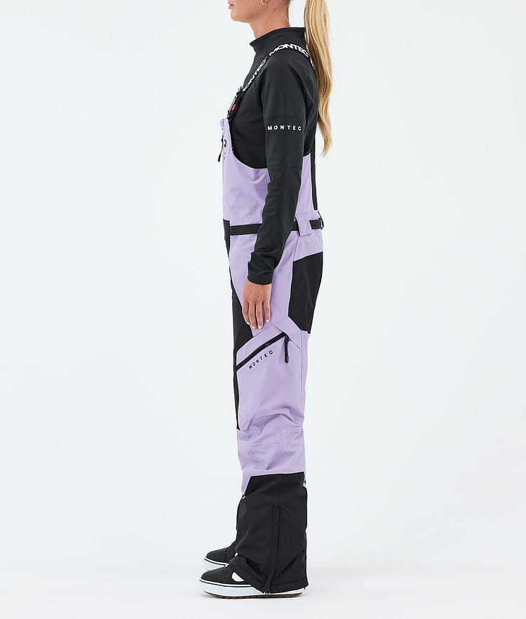 Montec Dozer W Pantaloni Snowboard Donna Faded Violet/Black, Image 3 of 7