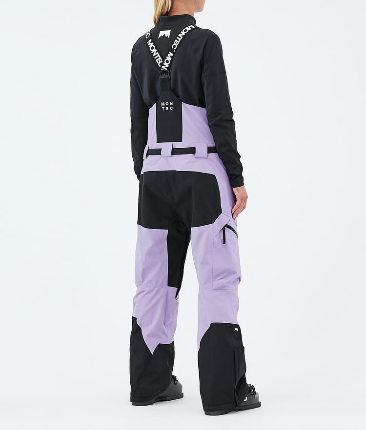 Montec Dozer W Pantaloni Sci Donna Faded Violet/Black, Image 4 of 7