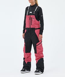 Montec Dozer W Pantalon de Snowboard Femme Light Red/Black