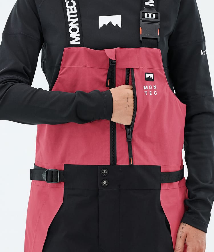 Montec Dozer W Snowboardhose Damen Light Red/Black, Image 6 of 7
