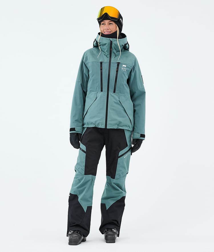 Montec Dozer W Pantaloni Sci Donna Atlantic/Black, Image 2 of 7