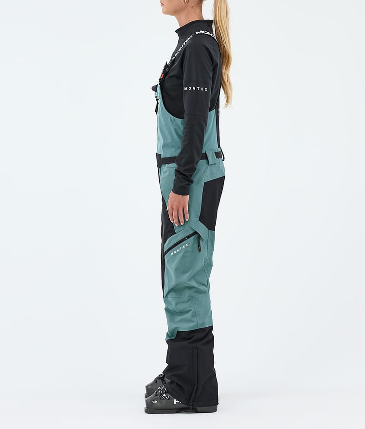 Montec Dozer W Pantaloni Sci Donna Atlantic/Black, Image 3 of 7