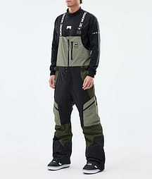 Montec Dozer Pantalones Snowboard Hombre Greenish/Black/Olive Green