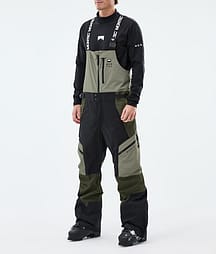 Montec Dozer Pantaloni Sci Uomo Greenish/Black/Olive Green