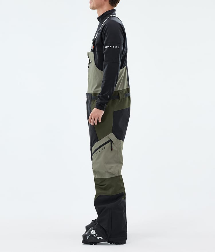 Montec Dozer Pantaloni Sci Uomo Greenish/Black/Olive Green, Image 2 of 6