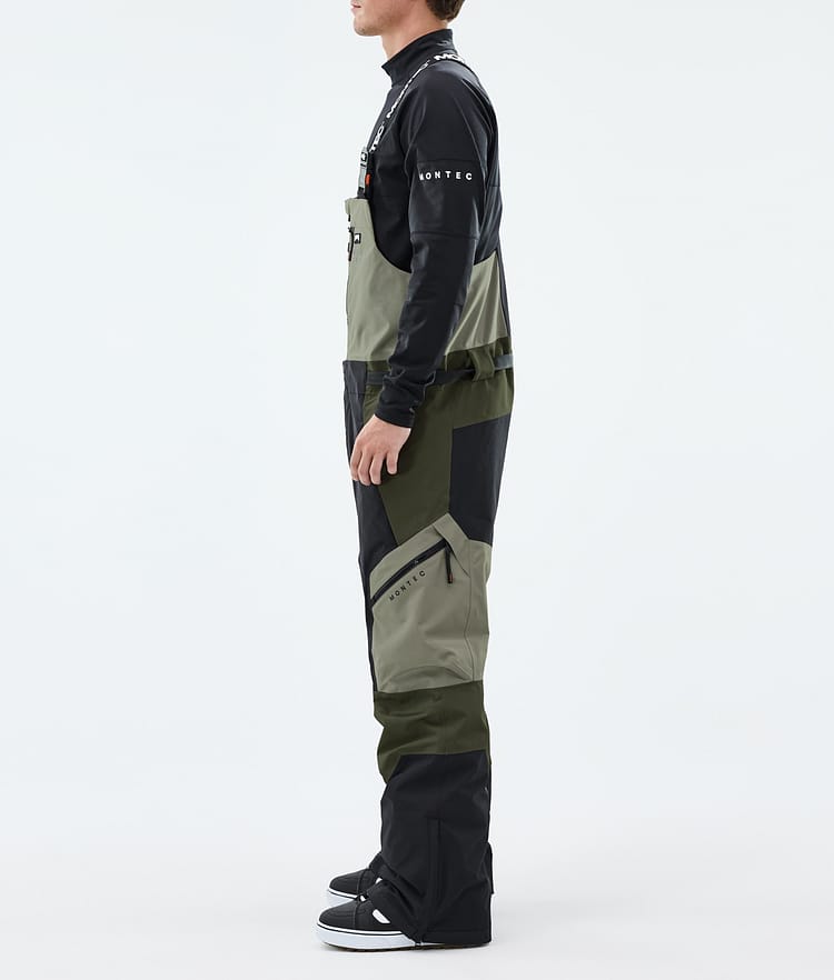 Montec Dozer Snowboard Pants Men Greenish/Black/Olive Green, Image 2 of 6
