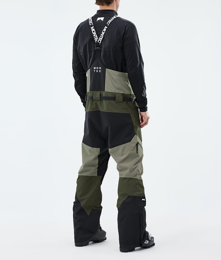 Montec Dozer Pantaloni Sci Uomo Greenish/Black/Olive Green, Image 3 of 6