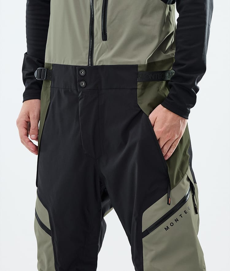 Montec Dozer Pantaloni Sci Uomo Greenish/Black/Olive Green, Image 4 of 6