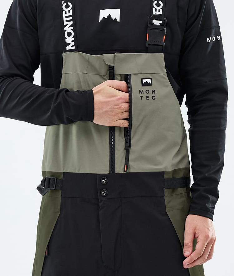 Montec Dozer Pantaloni Sci Uomo Greenish/Black/Olive Green, Image 5 of 6