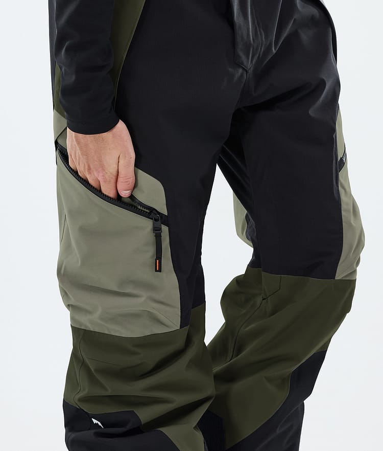 Montec Dozer Snowboard Pants Men Greenish/Black/Olive Green, Image 6 of 6