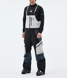 Montec Dozer Pantaloni Sci Uomo Light Grey/Black/Metal Blue