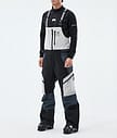 Montec Dozer Skibroek Heren Light Grey/Black/Metal Blue