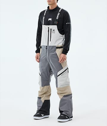 Montec Dozer Snowboard Pants Light Grey/Light Pearl/Sand