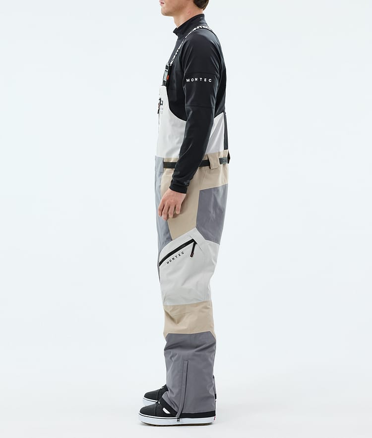 Montec Dozer Snowboard Pants Men Light Grey/Light Pearl/Sand, Image 2 of 6