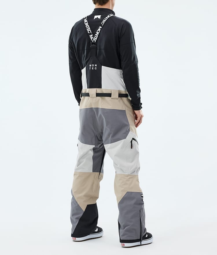Montec Dozer Snowboard Pants Men Light Grey/Light Pearl/Sand, Image 3 of 6