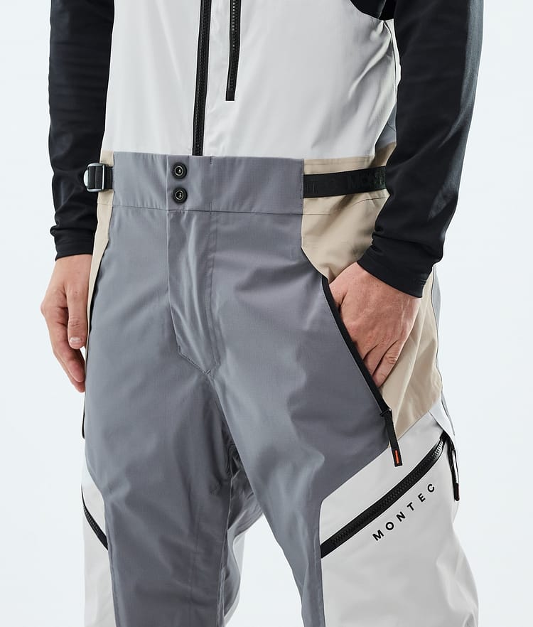 Montec Dozer Pantaloni Sci Uomo Light Grey/Light Pearl/Sand, Image 4 of 6