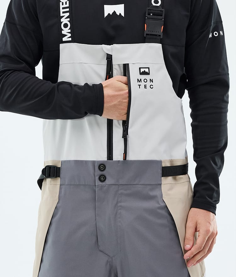 Montec Dozer Pantaloni Sci Uomo Light Grey/Light Pearl/Sand, Image 5 of 6