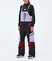 Montec Dozer W Snowboardhose Damen Faded Violet/Black/Burgundy