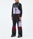 Montec Dozer W Pantaloni Sci Donna Faded Violet/Black/Burgundy