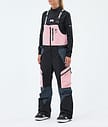 Montec Dozer W Snowboardhose Damen Soft Pink/Black/Metal Blue
