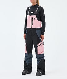 Montec Dozer W Skibukser Dame Soft Pink/Black/Metal Blue