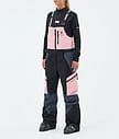 Montec Dozer W Pantaloni Sci Donna Soft Pink/Black/Metal Blue