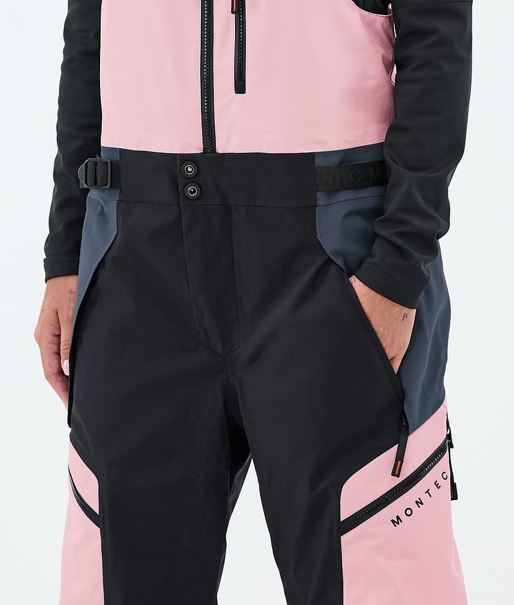 Montec Dozer W Snowboardhose Damen Soft Pink/Black/Metal Blue, Image 5 of 7