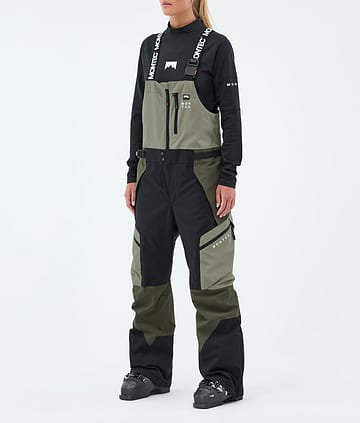 Montec Dozer W Ski Pants Greenish/Black/Olive Green