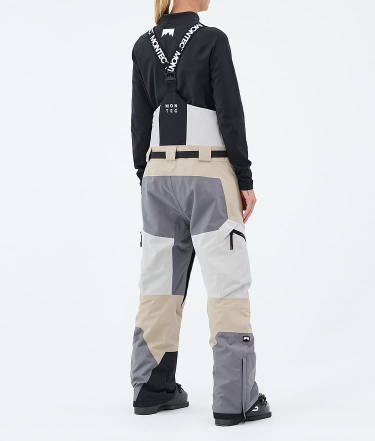 Montec Dozer W Pantaloni Sci Donna Light Grey/Light Pearl/Sand, Image 4 of 7