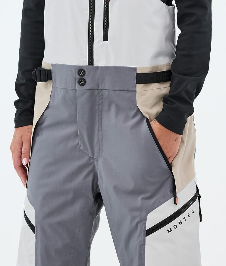 Montec Dozer W Pantaloni Sci Donna Light Grey/Light Pearl/Sand, Image 5 of 7
