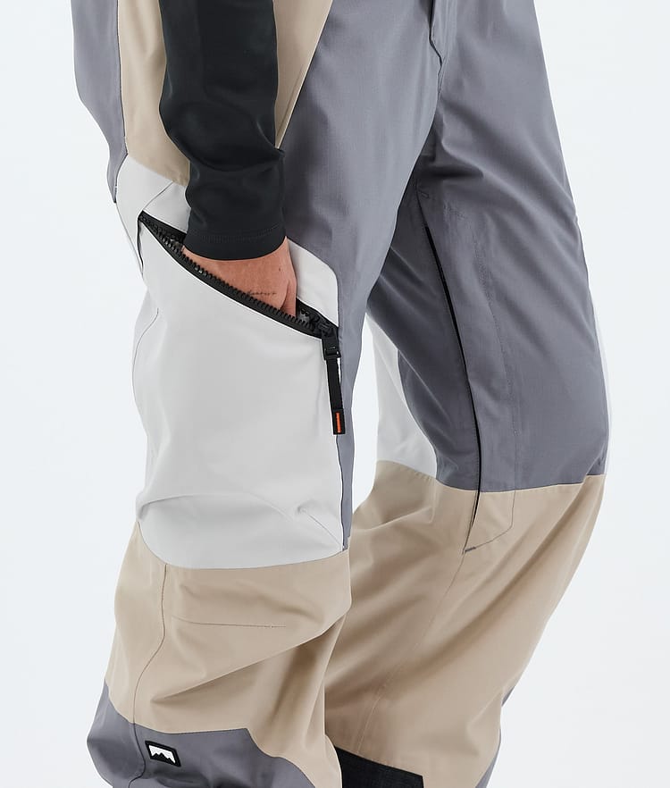 Montec Dozer W Pantaloni Sci Donna Light Grey/Light Pearl/Sand, Image 7 of 7