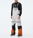 Montec Arch Snowboard Pants Men Light Grey/Black/Burned Orange