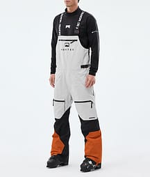 Montec Arch Pantaloni Sci Uomo Light Grey/Black/Burned Orange