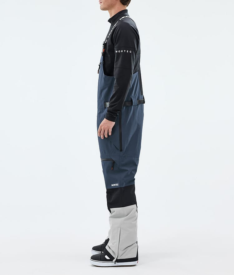 Montec Arch Snowboard Pants Men Metal Blue/Black/Light Grey, Image 2 of 6