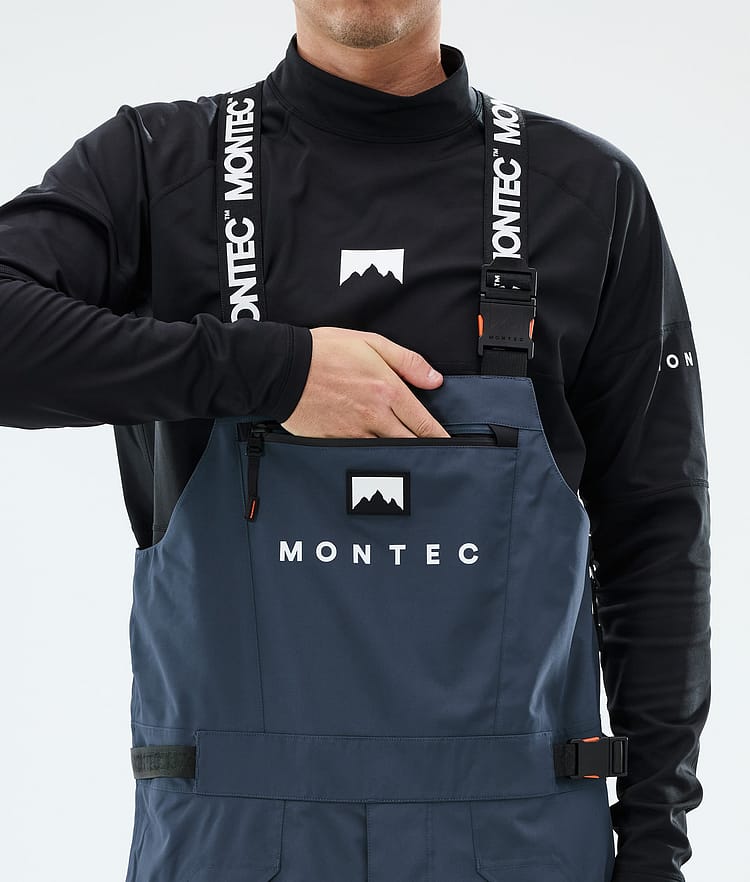 Montec Arch Snowboard Pants Men Metal Blue/Black/Light Grey, Image 5 of 6