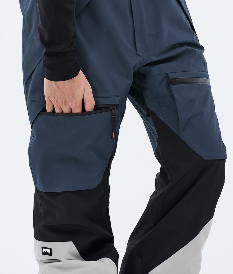 Montec Arch Snowboard Pants Men Metal Blue/Black/Light Grey, Image 6 of 6