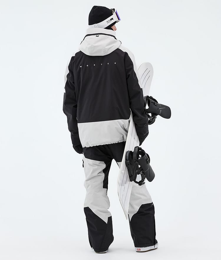 Montec Morpheus Veste Snowboard Homme Light Grey/Black, Image 3 of 9