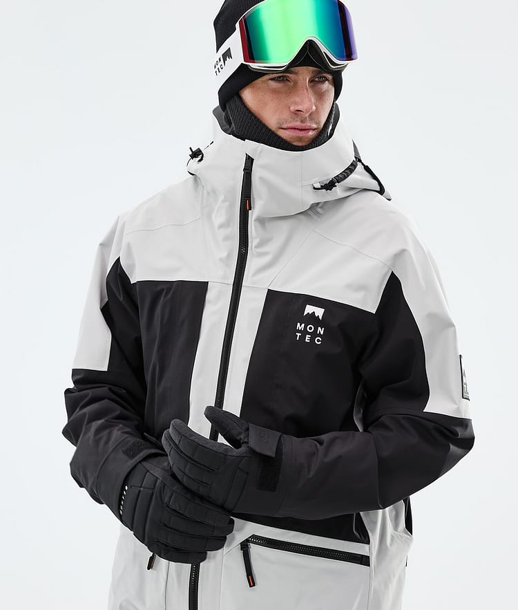 Montec Morpheus Veste Snowboard Homme Light Grey/Black, Image 4 of 9