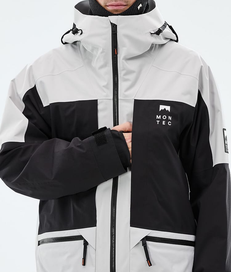 Montec Morpheus Skijakke Herre Light Grey/Black, Image 8 of 9