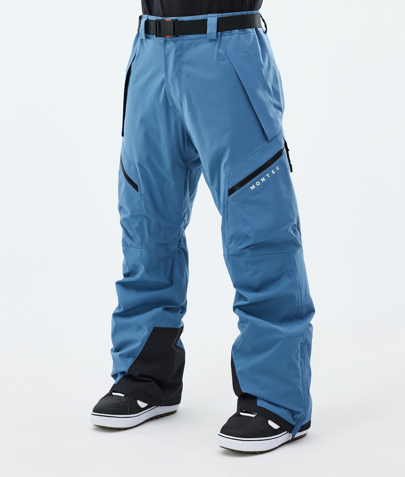 Montec Apoc Spodnie Snowboardowe Mężczyźni - Blue Steel