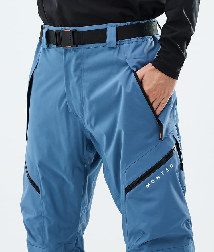 Montec Apoc Snowboard Pants Men Blue Steel, Image 4 of 5